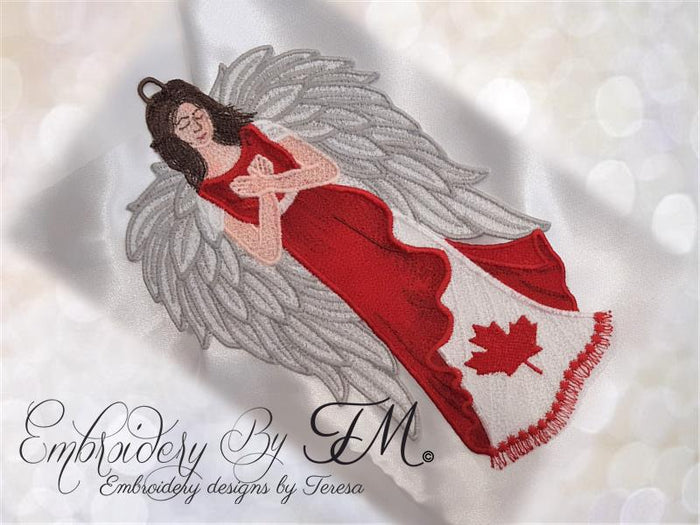 Patriotic angel Canada / two sizes
