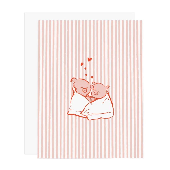 Piggies In a Blanket Notecards Set of 8