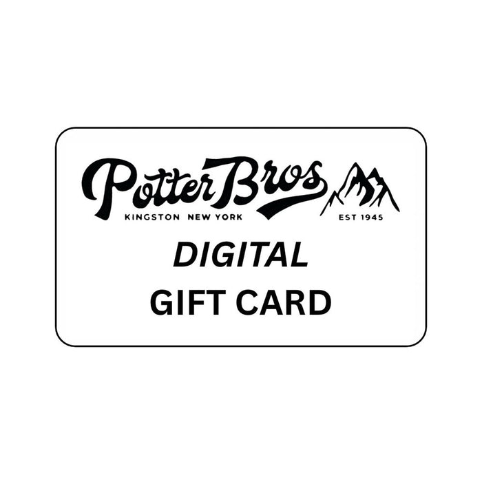 Potter Brothers DIGITAL Gift Card