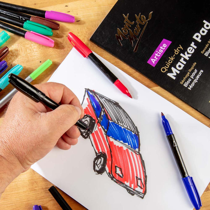 Quick Dry Marker Pad Artiste A3 30 Sheets 110gsm