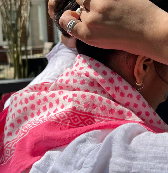 Raspberry Ice Bandana