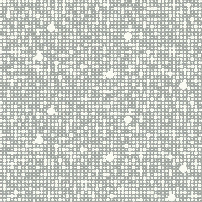 RoomMates All Over Circles Grey Peel & Stick Wallpaper - EonShoppee