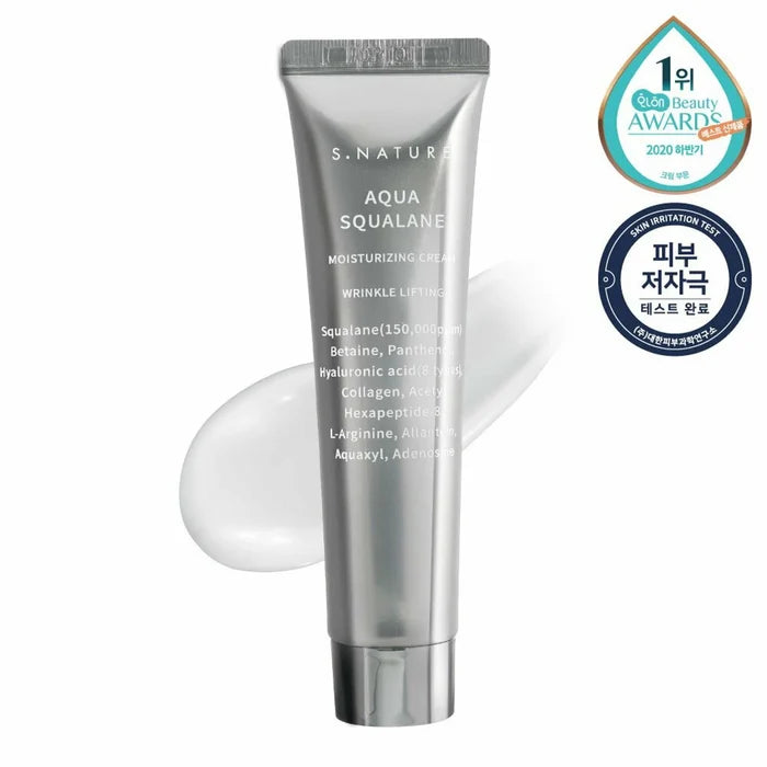 S. Nature - Aqua Squalane Moisturizing Cream Jumbo 80ml