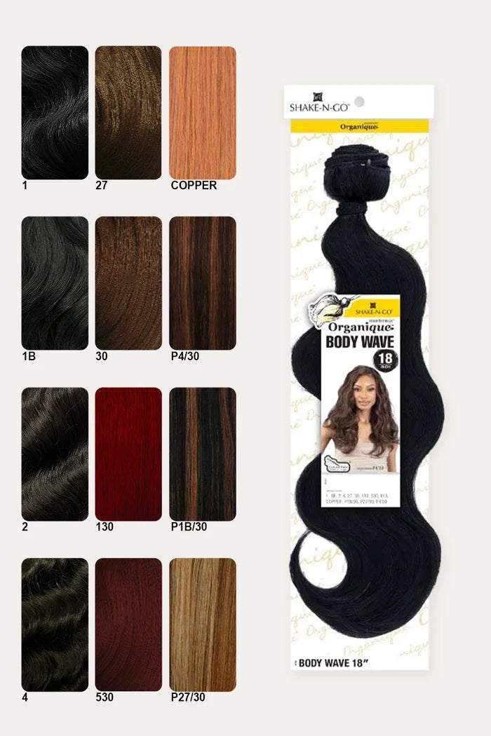 SHAKE N GO ORGANIQUE - BODY WAVE 18