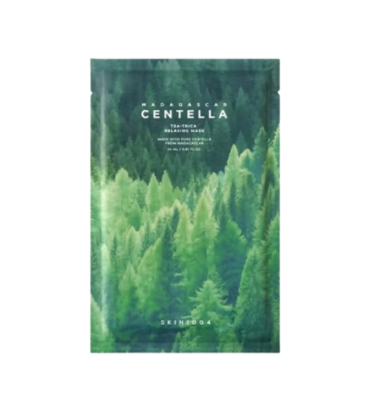 SKIN100 Madagascar Centella Tea-Trica Relaxing Facial Mask 24Ml