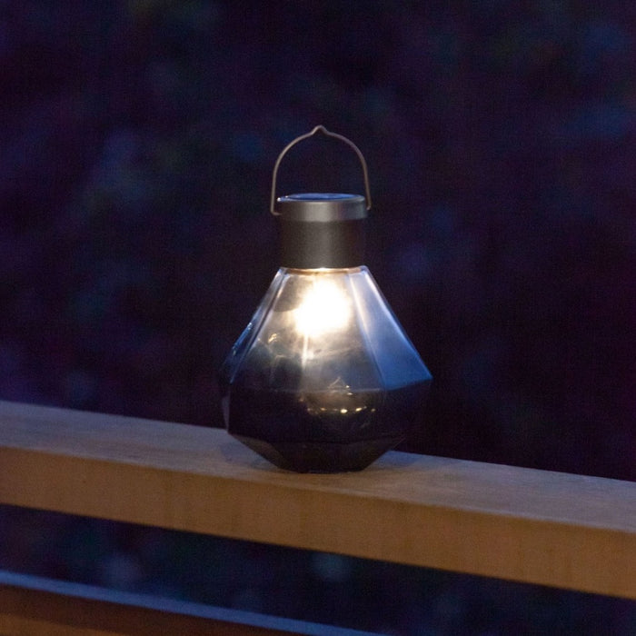 Solar Glass Gemstone Light