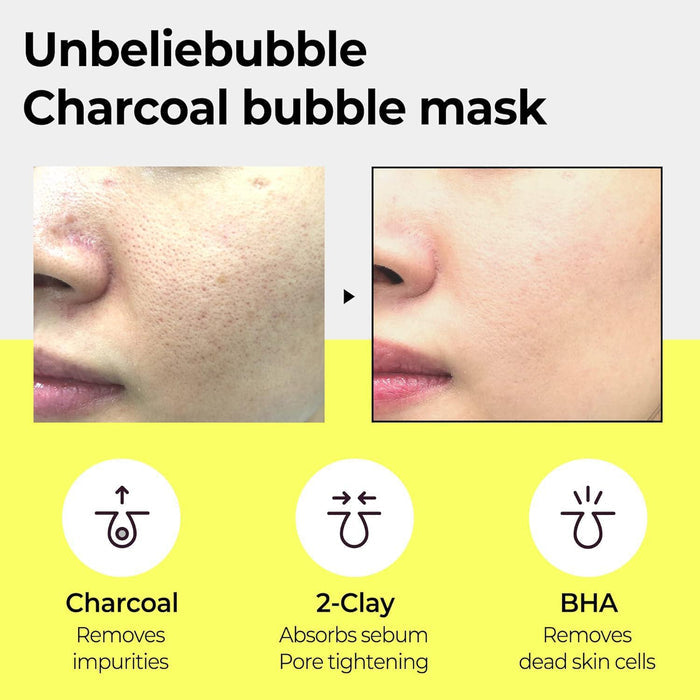 SOME BY MI Charcoal Bubble Clay Pore Mask 120 g