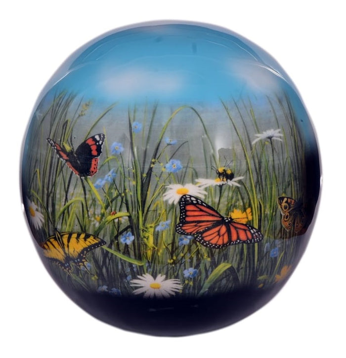 Sphere of Life - Eternal Butterfly Cremation Urn - IUTM136