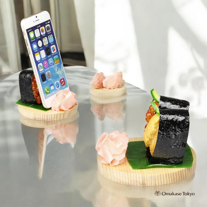 Suetake Sample Sushi Smartphone Stand Uni & Ikura