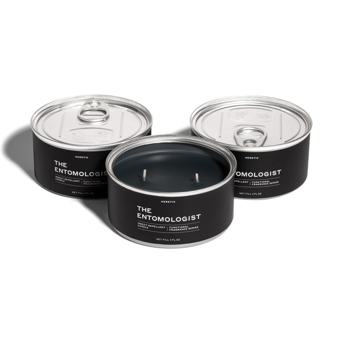 Heretic Parfum-The Entomologist Candle Set-Home-Entomologist-Candle-Trio-The Detox Market |
