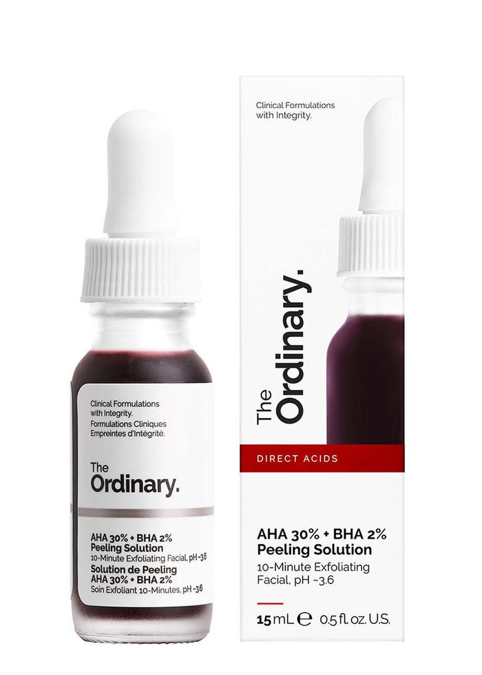 THE ORDINARY AHA 30% + BHA 2% Peeling Solution محلول مقشر الاحماض الكيميائي