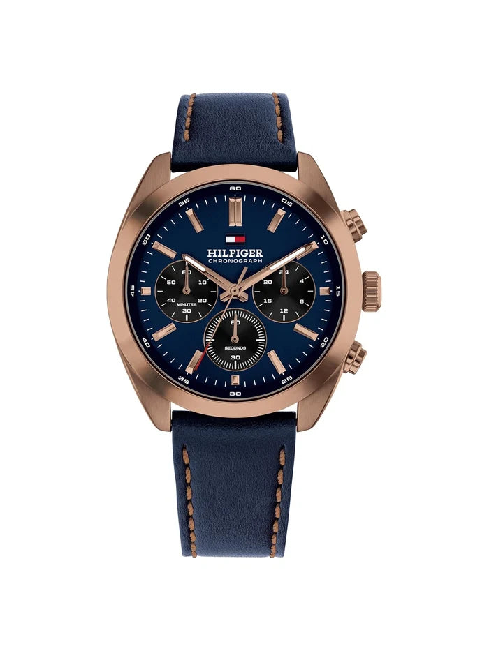 Tommy Hilfiger Round Blue Dial Analog Watch - TH1710721