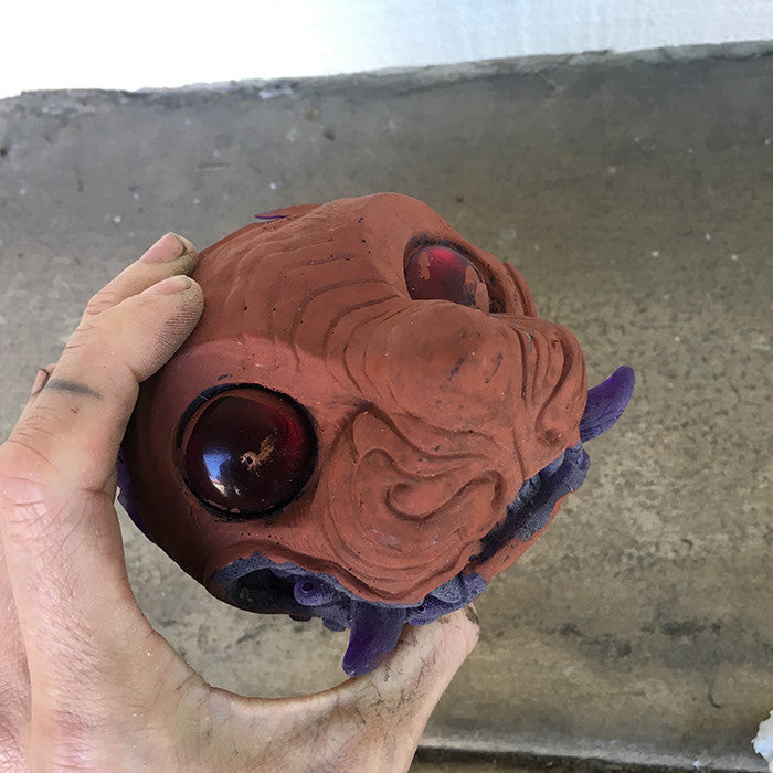 UNFINISHED CAST MONSTER HEAD