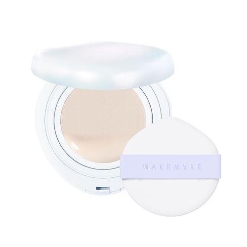 WAKEMAKE Water Glow Coating Cushion SPF50+ 11g - 22 Neutral - Komiko Beauty