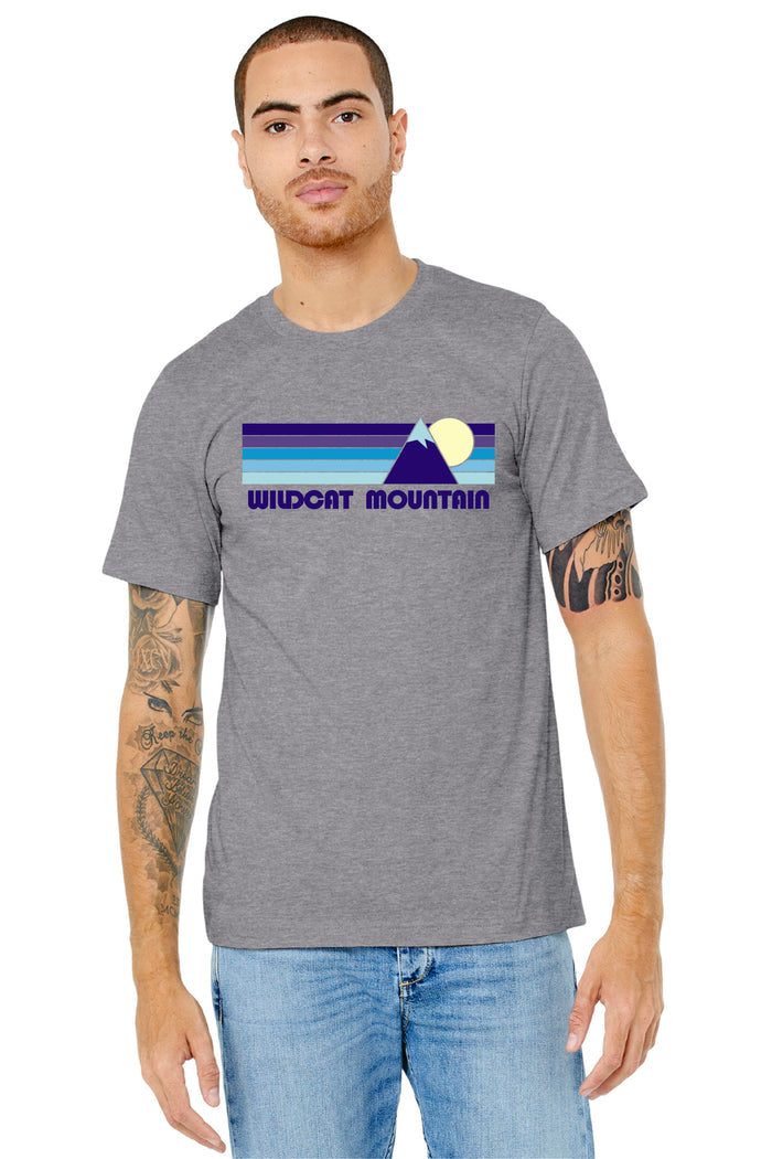 Wildcat Mountain Bella Canvas Adult Unisex Tee- Navy or Grey