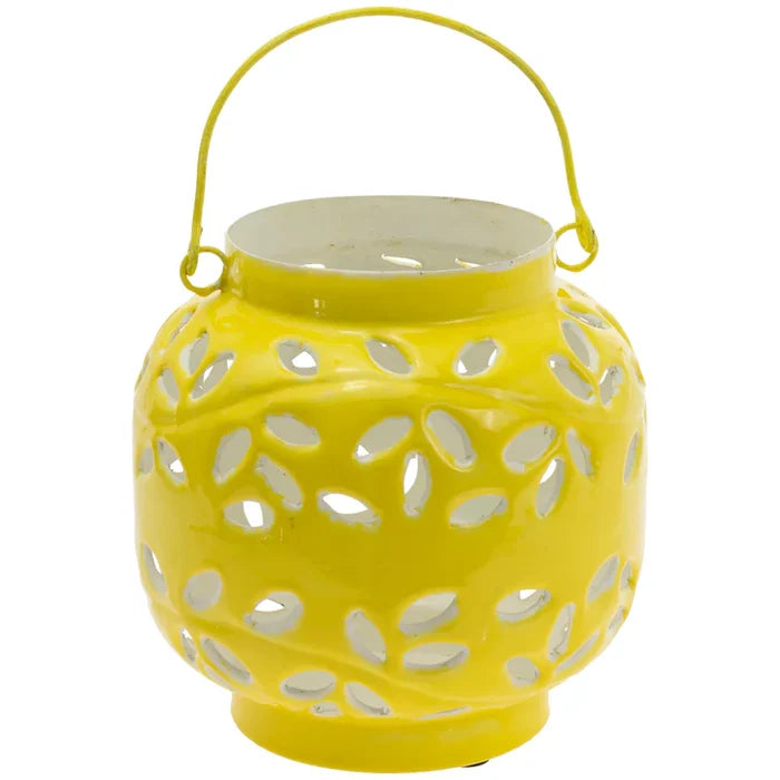 Yellow Metal Lantern Medium