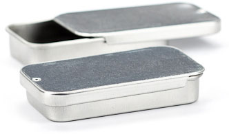 0.5 oz Silver Lip Slide Tin Set