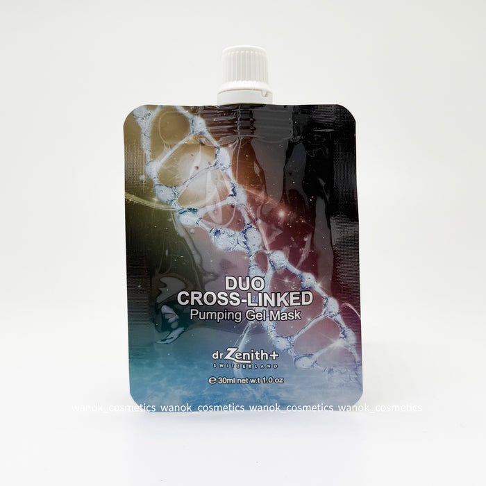 10片 Dr. Zenith DUO份子釘交聯水漾面膜 30ml DUO CROSS-LINKED Pumping Gel Mask DrZenith