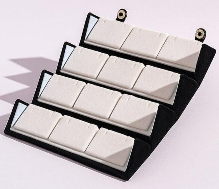 12 Pair Designer Earring Set And Stud With Foldable Storage Box