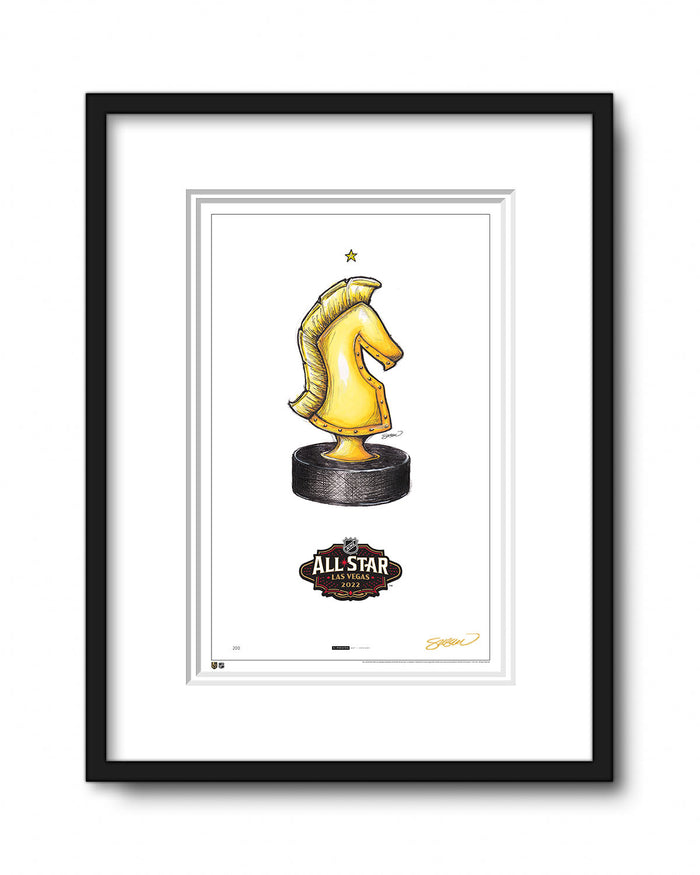 2022 NHL All-Star Game Sketch Limited Edition Art Print