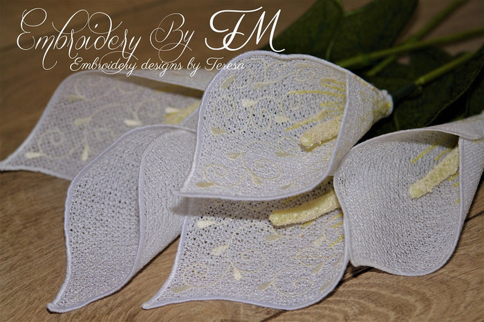 3D Calla lily / two sizes