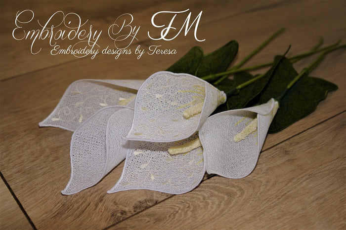 3D Calla lily / two sizes