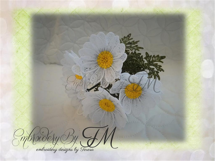 3D Daisy / 4x4 hoop