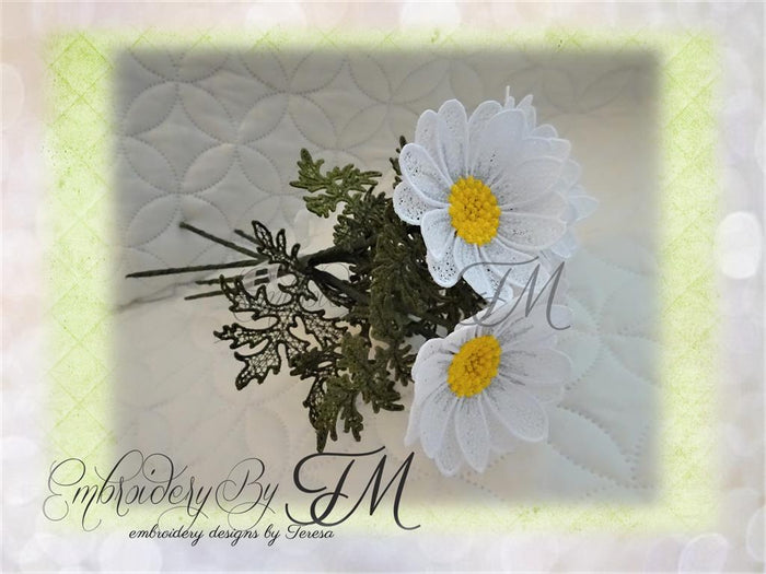 3D Daisy / 4x4 hoop