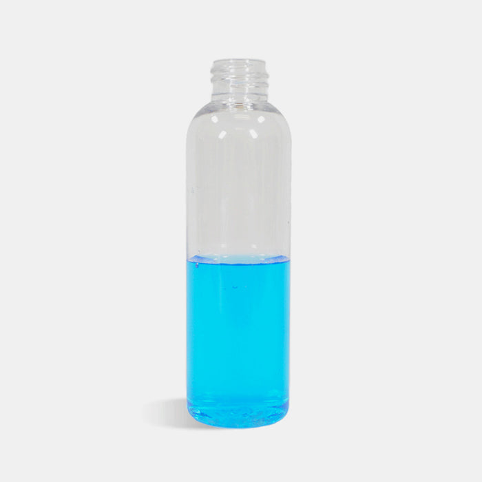 4 oz Clear Round Bullet Plastic Bottle - 20/410