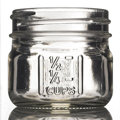 4 oz Square Mason Jar