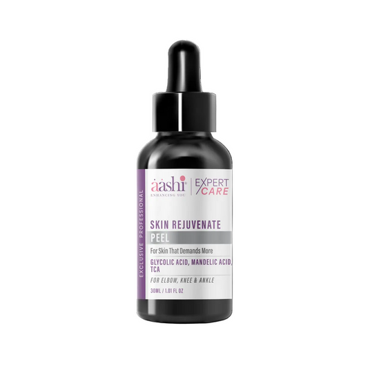 Aashi Skin Rejuvenate Peel 30ml, an effective solution for deep hydration and blemish fading. Discover Aashi Chemical Peels for your skin care routine with this premium Chemical Peel, designed to renew your skin.