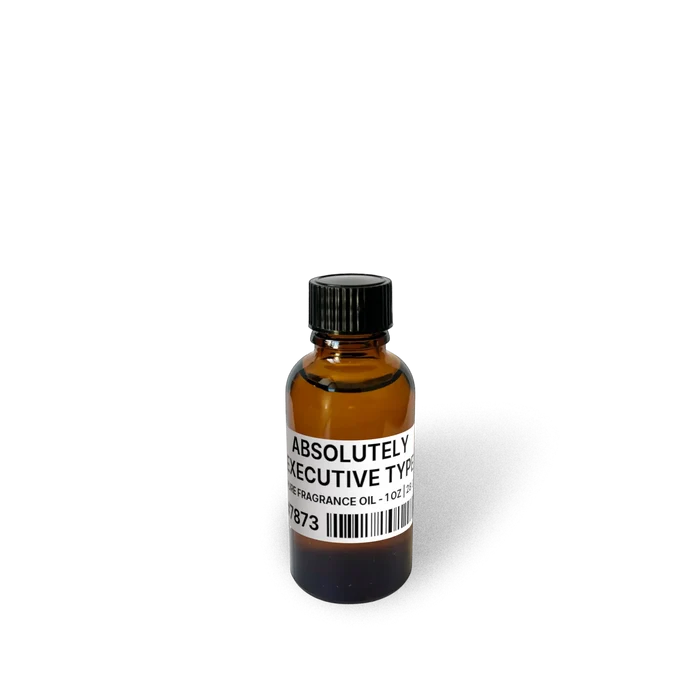 Absolutely Executive Type Pure Fragrance Oil - 1 oz | 28 g bottle image showing Pure Fragrance Oil in 1 oz size. Fragrance product bottle photo for Absolutely Executive Type Pure Fragrance Oil - 1 oz | 28 g.