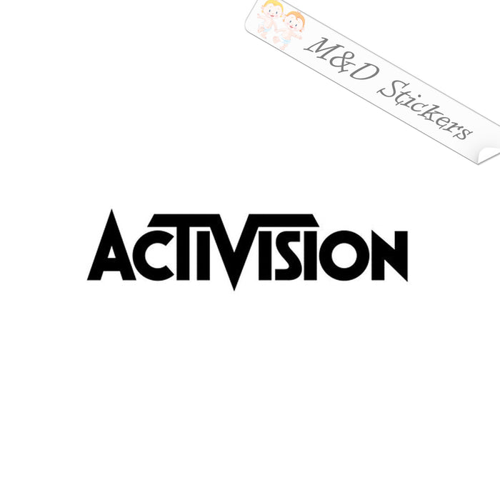 Activision Video Game Company Logo (4.5" - 30") Vinyl Decal in Different colors & size for Cars/Bikes/Windows