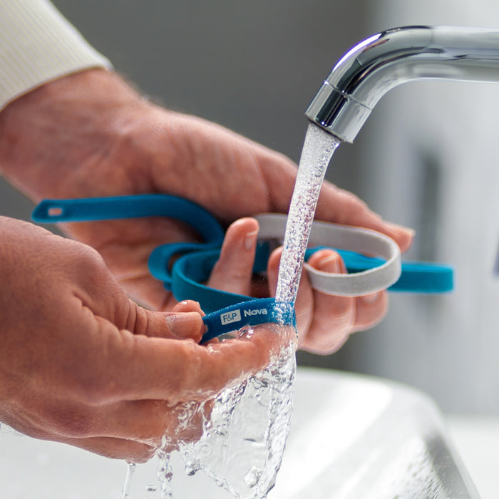 Hands Cleaning Nova Micro CPAP Headgear