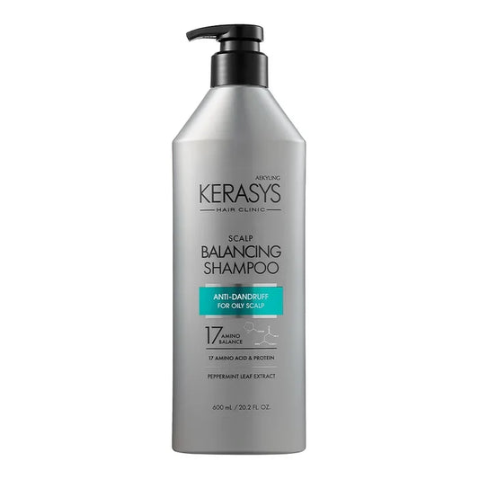 AEKYUNG KERASYS Hair Clinic Oily Scalp Balancing Shampoo شامبو الشعر للفروة الدهنية من ايكيونك كيراساس