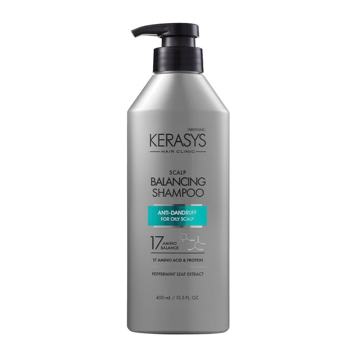 AEKYUNG KERASYS Hair Clinic Oily Scalp Balancing Shampoo شامبو الشعر للفروة الدهنية من ايكيونك كيراساس