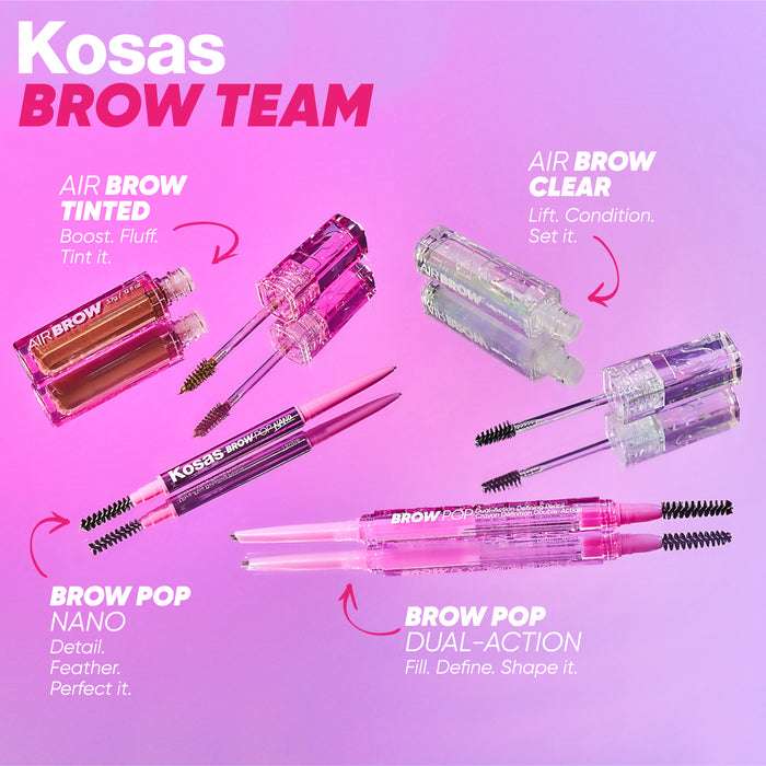 Kosas-Air Brow Clear Lifting Treatment Gel-Makeup-AIRBROW_Clear_PDP_NA_BrowTeam_2.2025-The Detox Market |