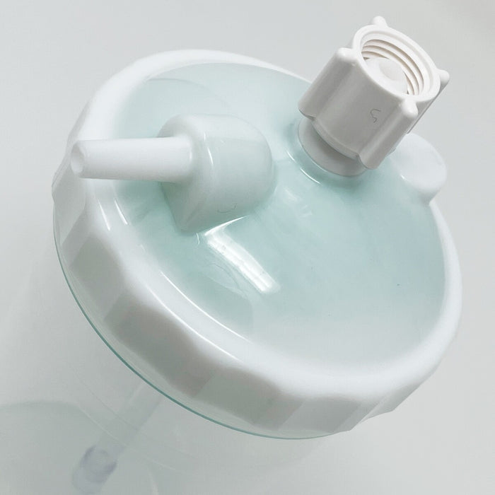 WestMed High Flow Bubble Humidifier Connector with White Lid