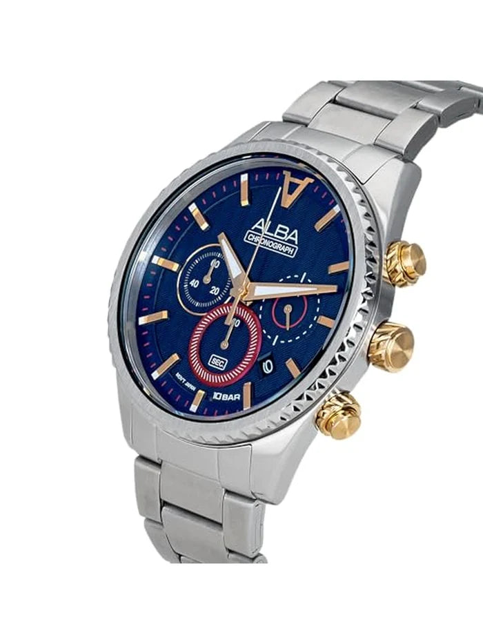 Alba Round Analog Watch - AT3H97X1