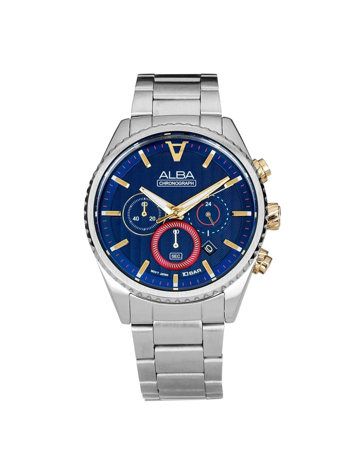 Alba Round Analog Watch - AT3H97X1