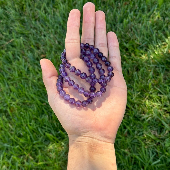 Amethyst Bracelet 8mm