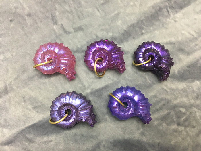 AMMONITE CAST URETHANE PENDANT