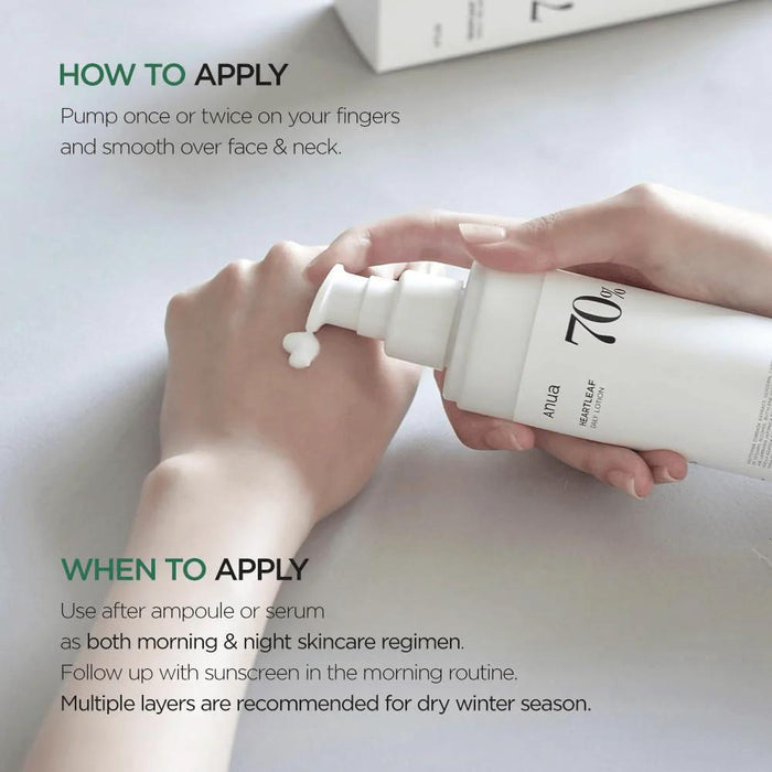 ANUA Heartleaf 70% Daily Lotion 200 mL