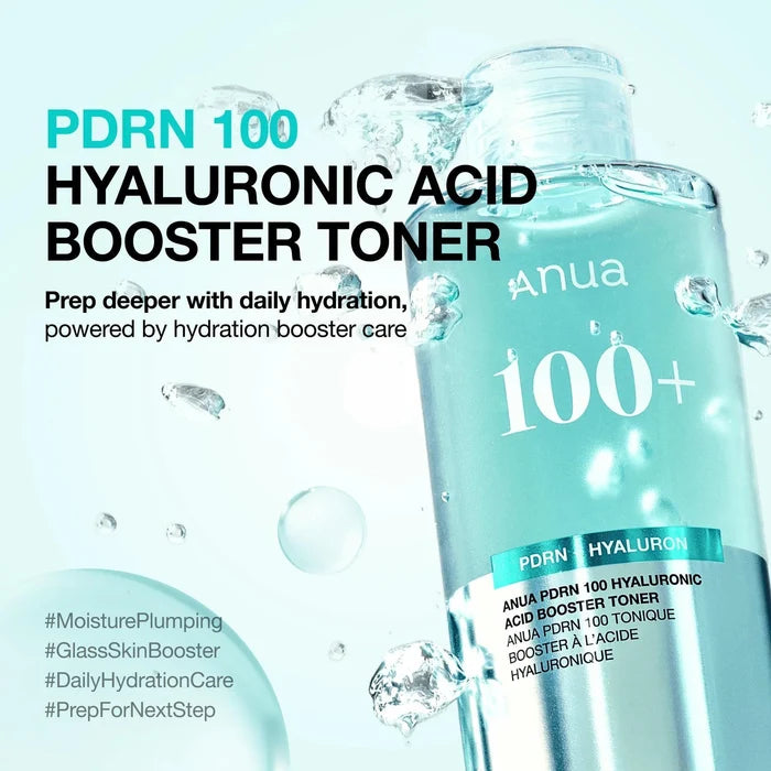 ANUA PDRN 100 Hyaluronic Acid Booster Toner 250 mL