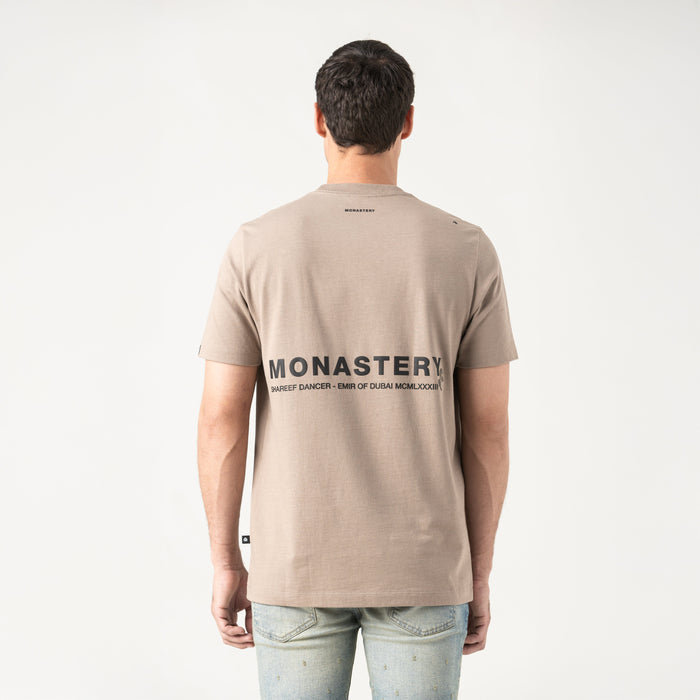 APPLEJACK T-SHIRT MEN TAUPE GRAY