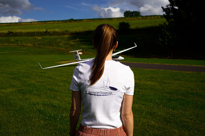 AS Logo - Weißes T Shirt - Damen