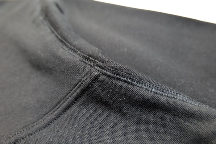 Authentics Embroidered Super Heavyweight 1/4 Zip  - Black / Grey