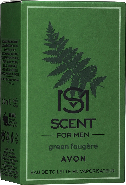 Avon Scent for Men Green Fougére Eau de Toilette - 30ml