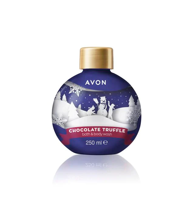 Avon Senses Bauble Chocolate & Truffle Bubble Bath & Body Wash - 250ml