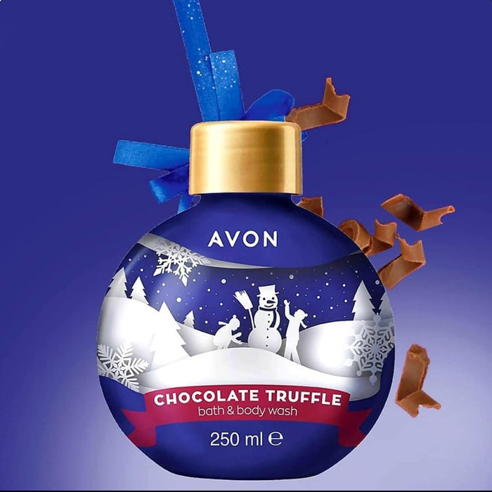 Avon Senses Bauble Chocolate & Truffle Bubble Bath & Body Wash - 250ml